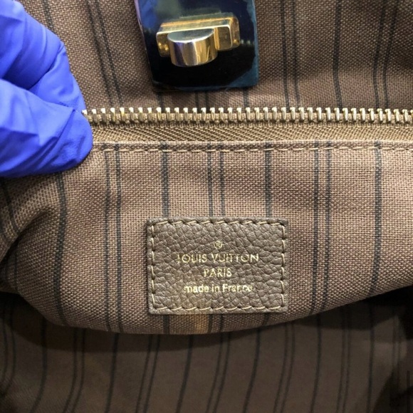 Louis Vuitton | Empreinte Monogram Citadine PM Leather Tote Bag with Pouch - Picture 14 of 16